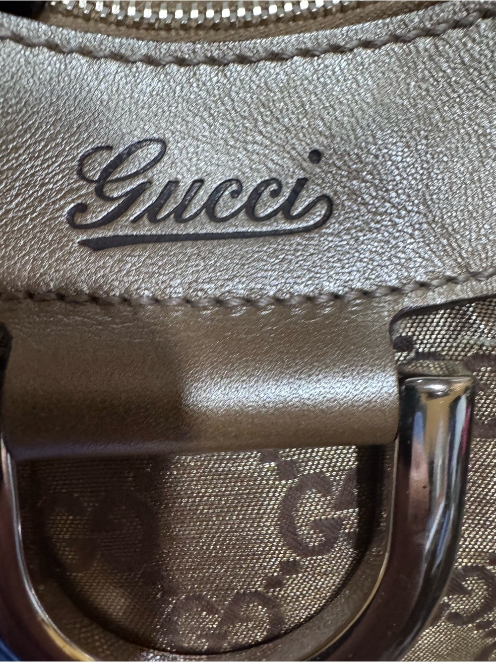 Gucci Abbey D-Ring Hobo Bag Dust Bag, COA - Picture 14 of 16